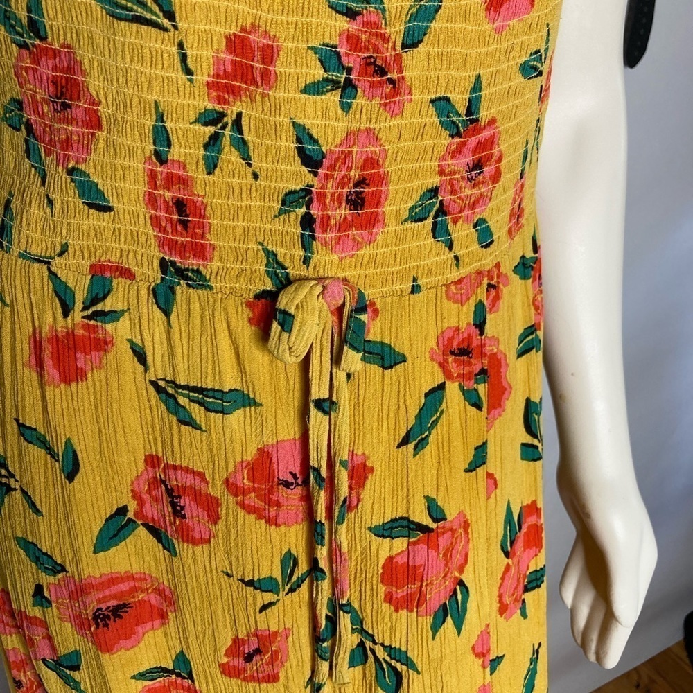 Brave Soul London Floral Maxi Dress Sz Large - Picture 4 of 8